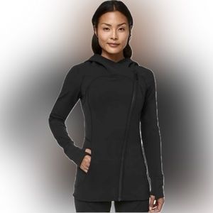Lululemon Every Journey Hoodie asymmetrical zipper Sz 12
